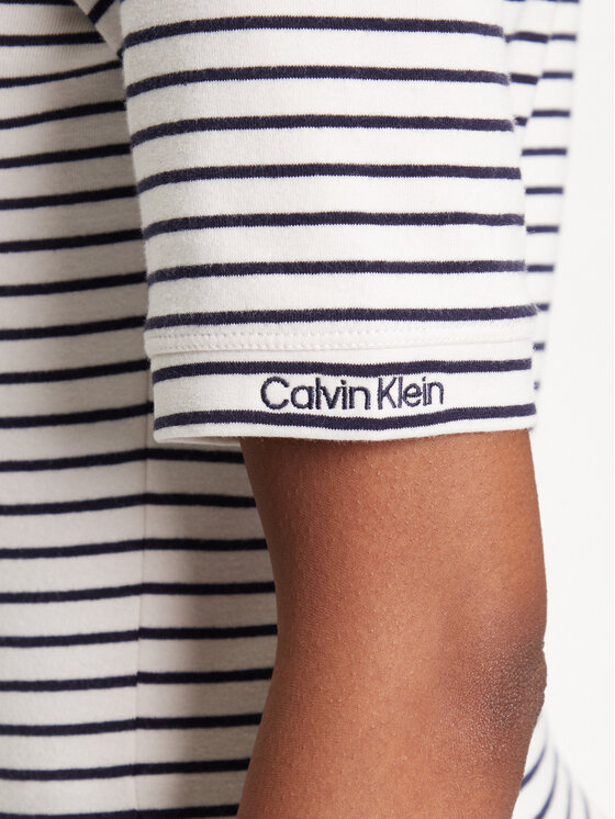 Футболка обычного кроя LV044B232G Calvin Klein, синий — фото 4