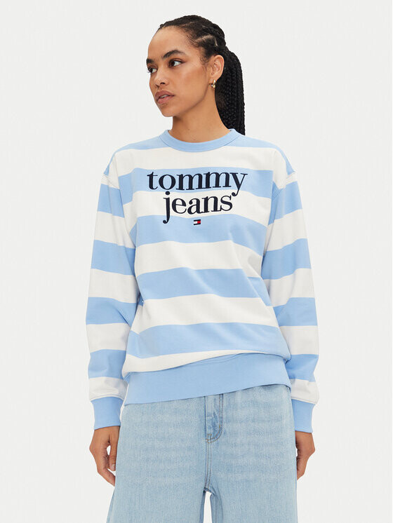 

Толстовка свободного кроя Tommy Jeans, синий