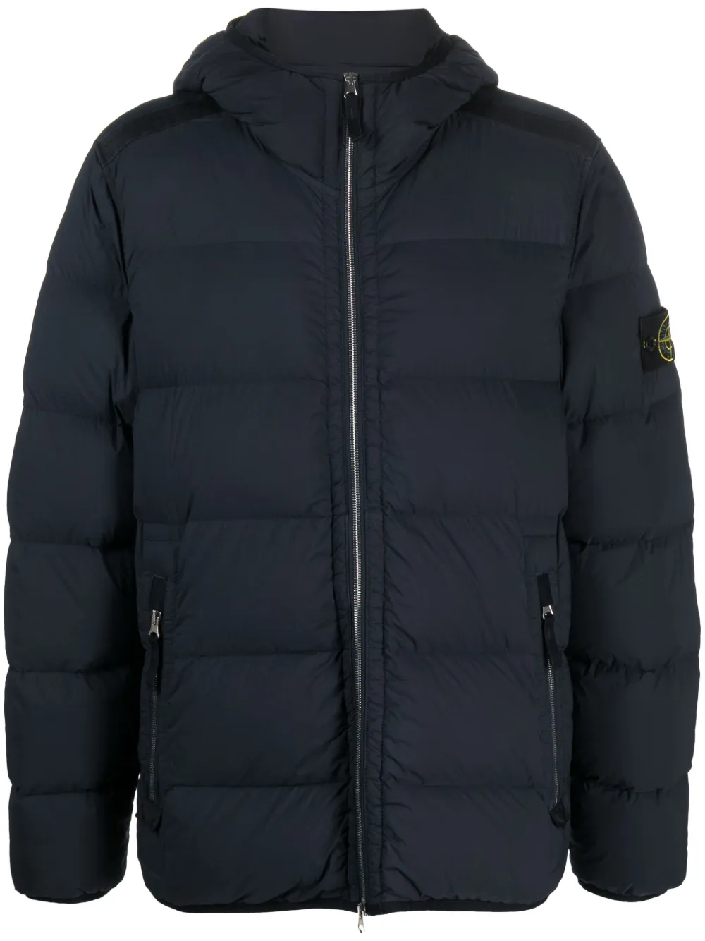 

Куртка Seamless Tunnel Down-TC с капюшоном Stone Island, синий