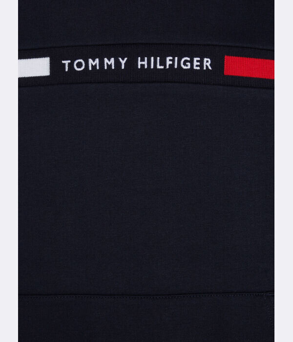 Толстовка мужская Tommy Hilfiger Regular Fit с логотипом, синий — фото 4