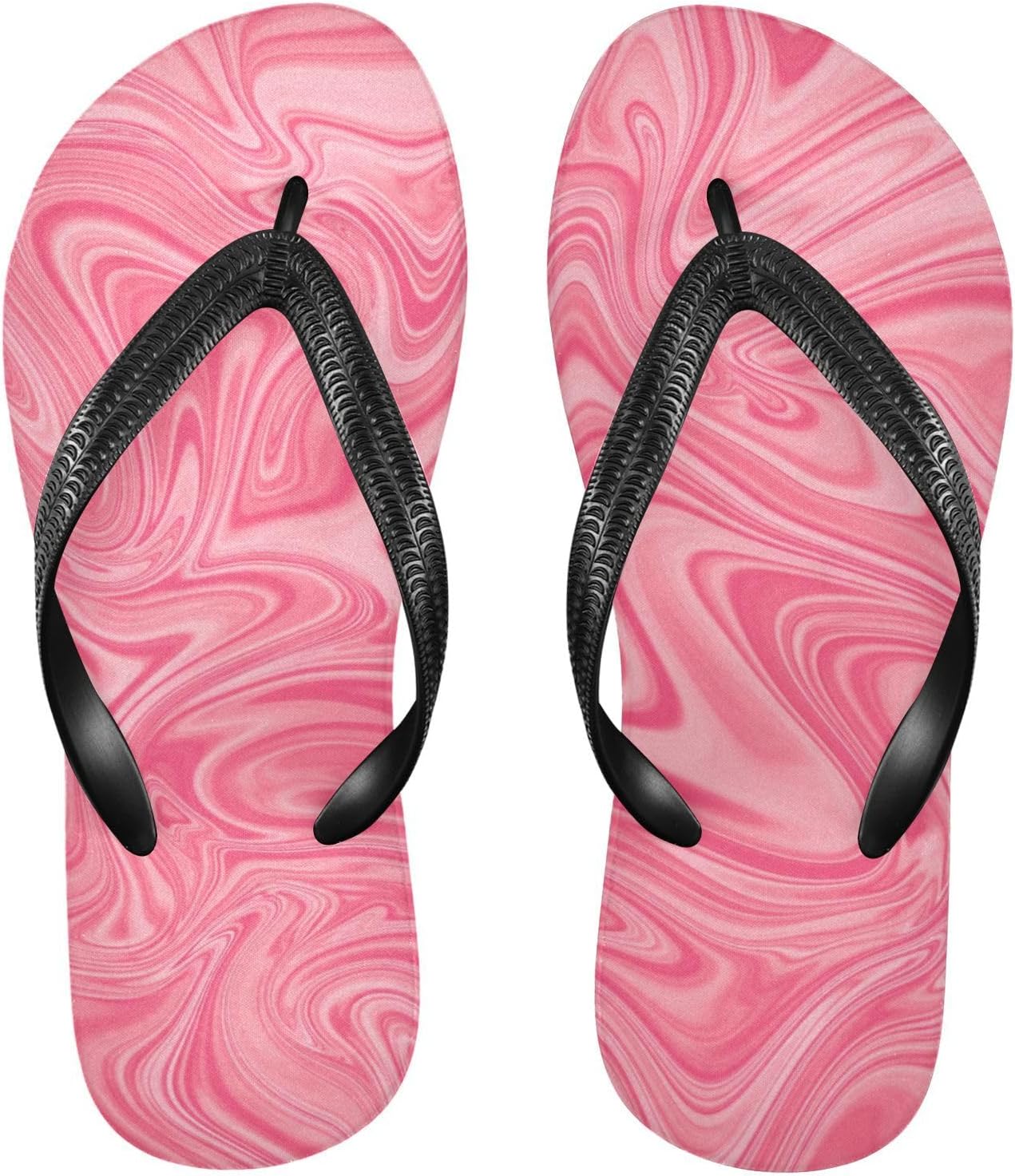 

Шлепанцы SPRIPORT с узором тай-дай, узкие, для женщин и мужчин, красный