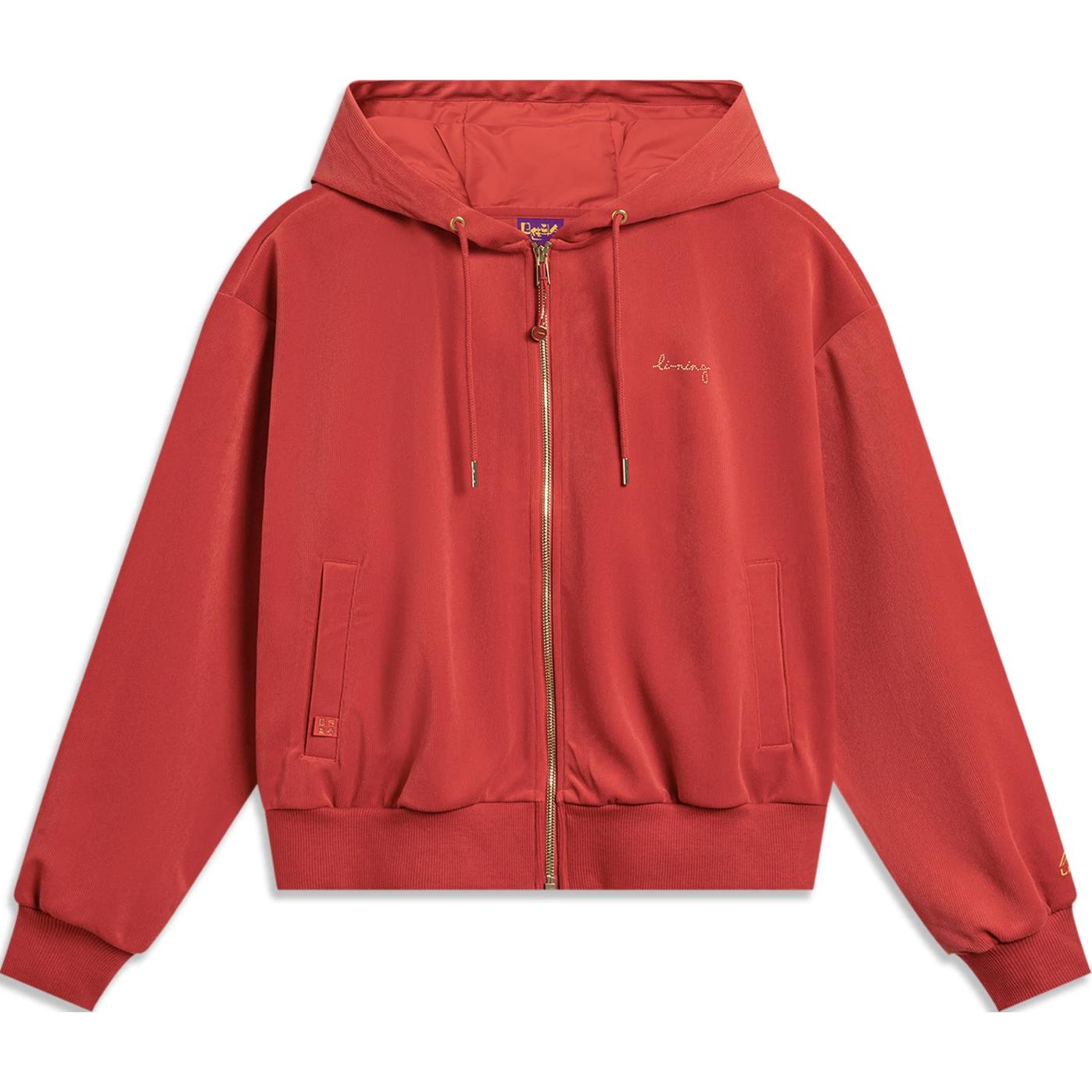 

Женская толстовка LiNing Rijin Doujin Collection Samba Red