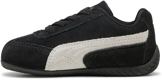 Детские кроссовки Puma Speedcat с альтернативной застежкой для девочек (для малышек), белый/черный — фото 3