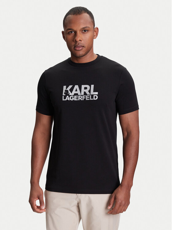 

Футболка обычного кроя 755087 553235 Karl Lagerfeld, черный