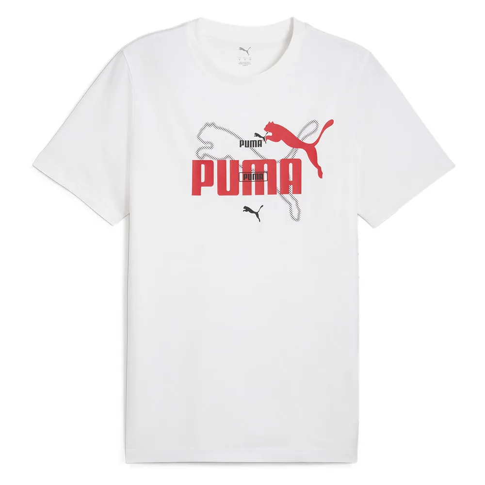 

Футболка с коротким рукавом Puma Ess Logo Lab Summer, белый