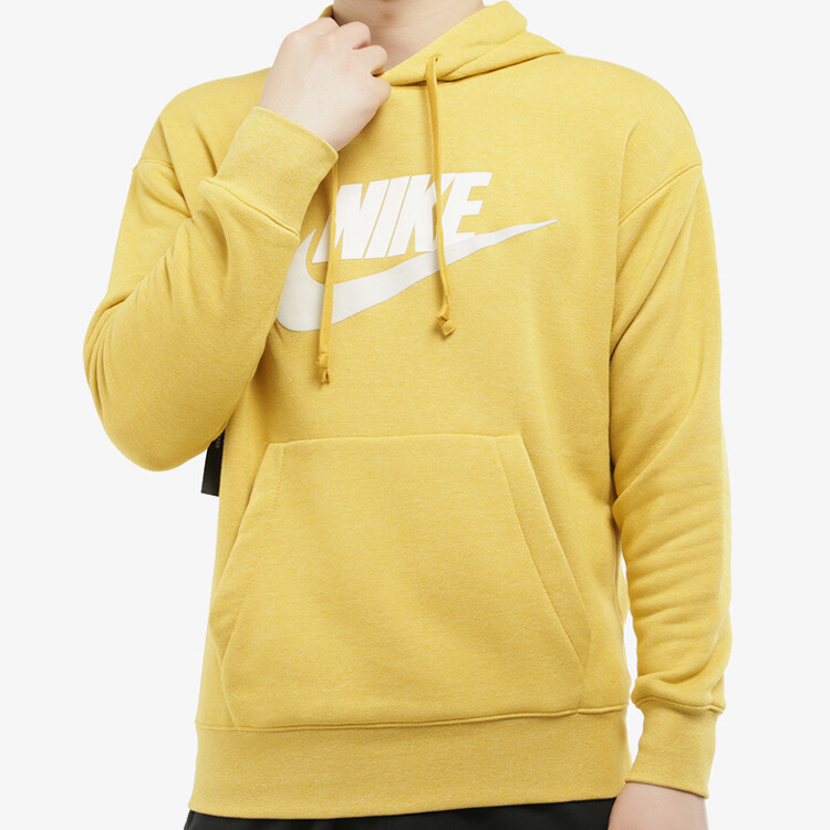 Толстовка мужская желтая Nike, желтый — фото 2