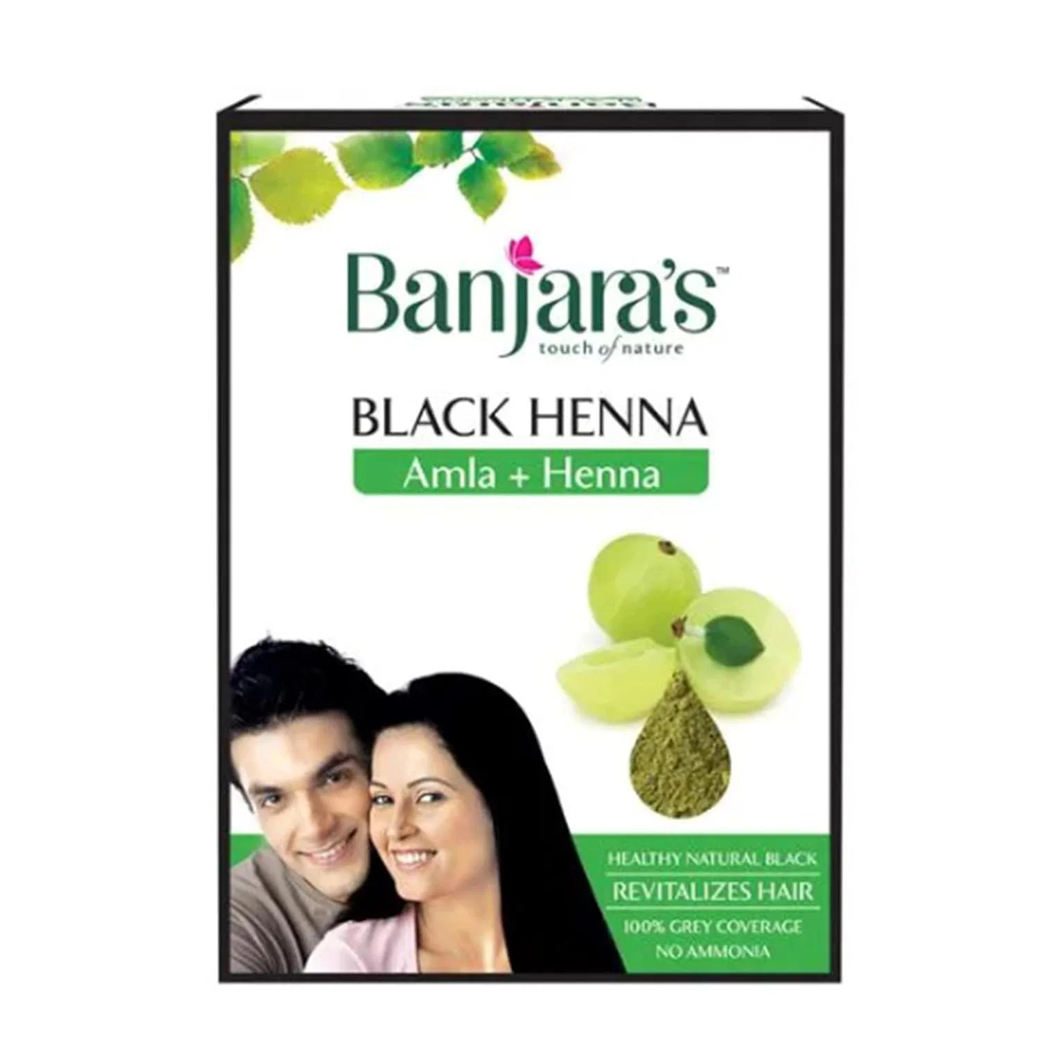 Черная хна Banjara's с гибискусом Banjara'S