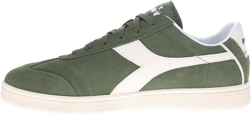 Мужские кроссовки Diadora Kick на шнуровке для повседневной носки - зеленые — фото 3