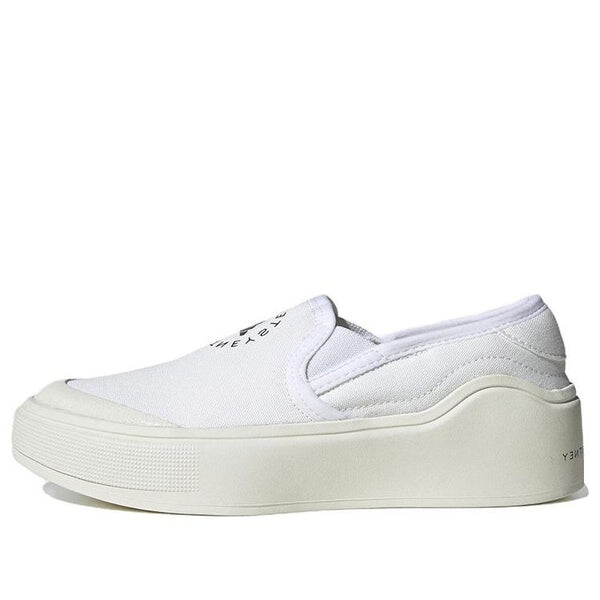 

Кроссовки Court slip on x Stella McCartney Adidas, белый