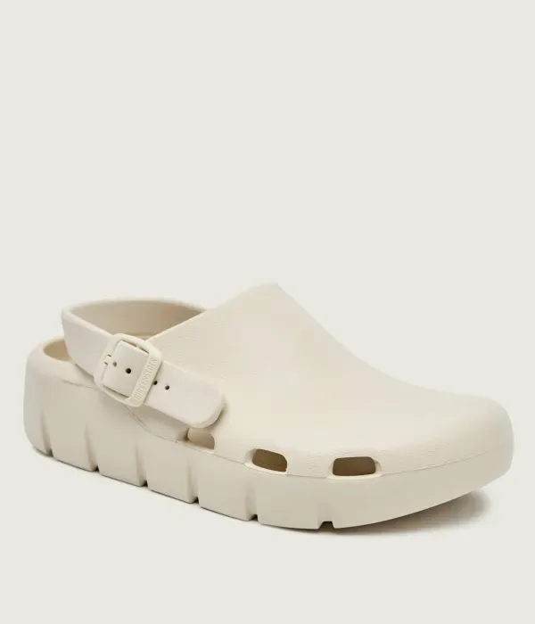 Детские тапочки Flow Kids из ЭВА regular fit Birkenstock, экрю — фото 3