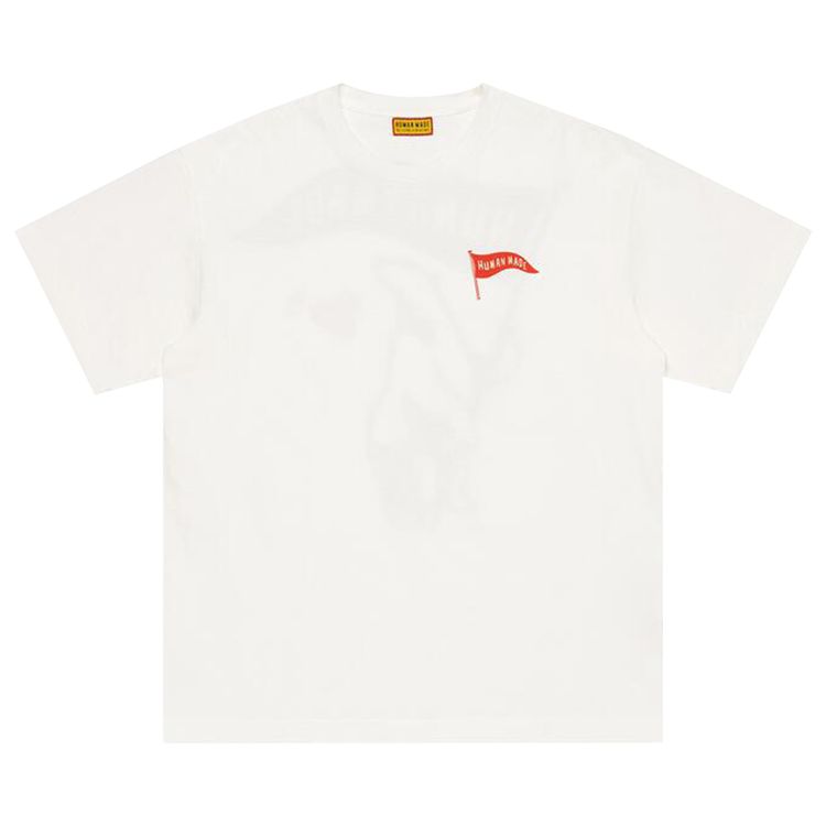 

Футболка Human Made Graphic T-Shirt 'White', белый