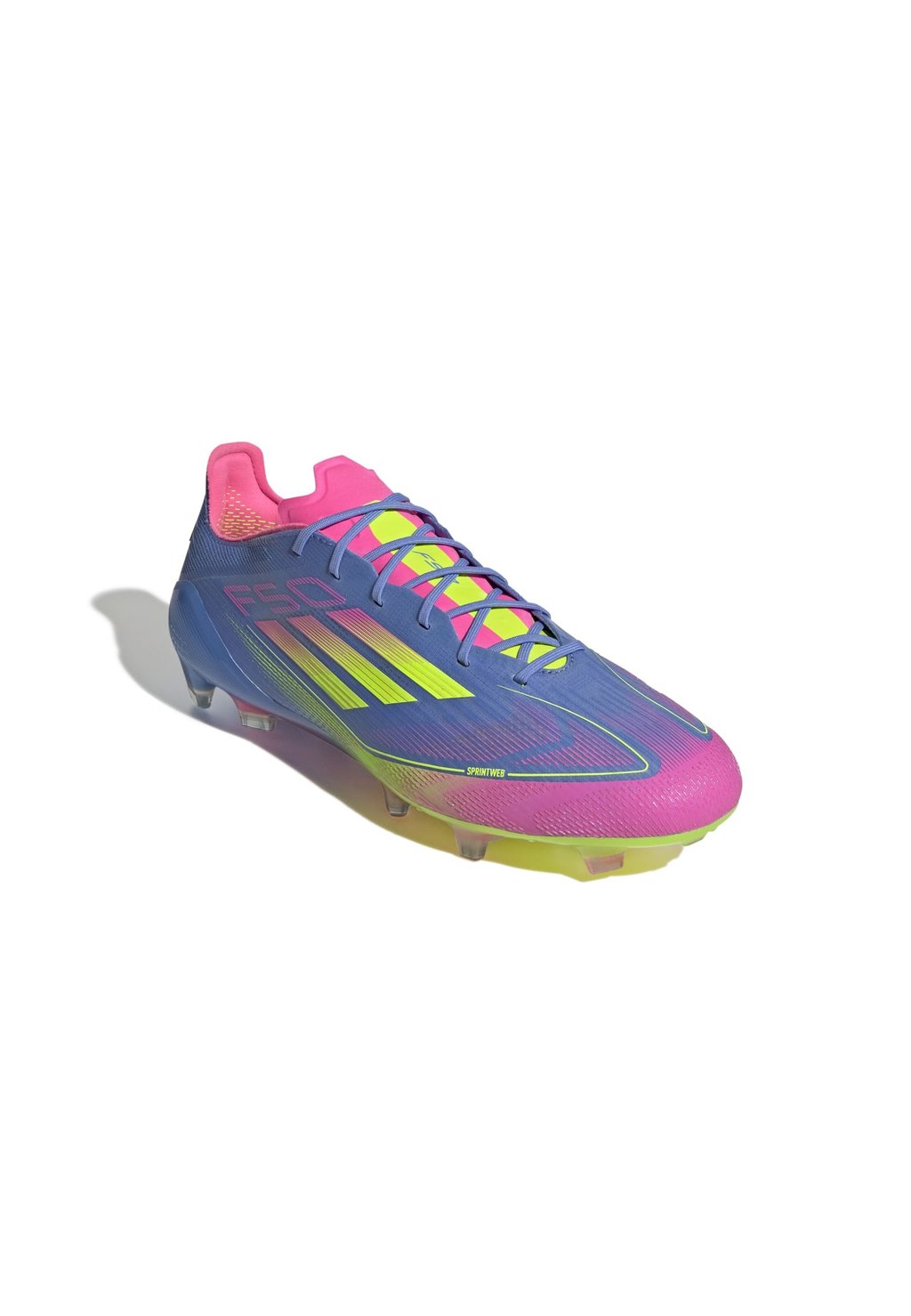 Футбольные бутсы F50 ELITE FIRM GROUND Adidas Performance, синий — фото 2