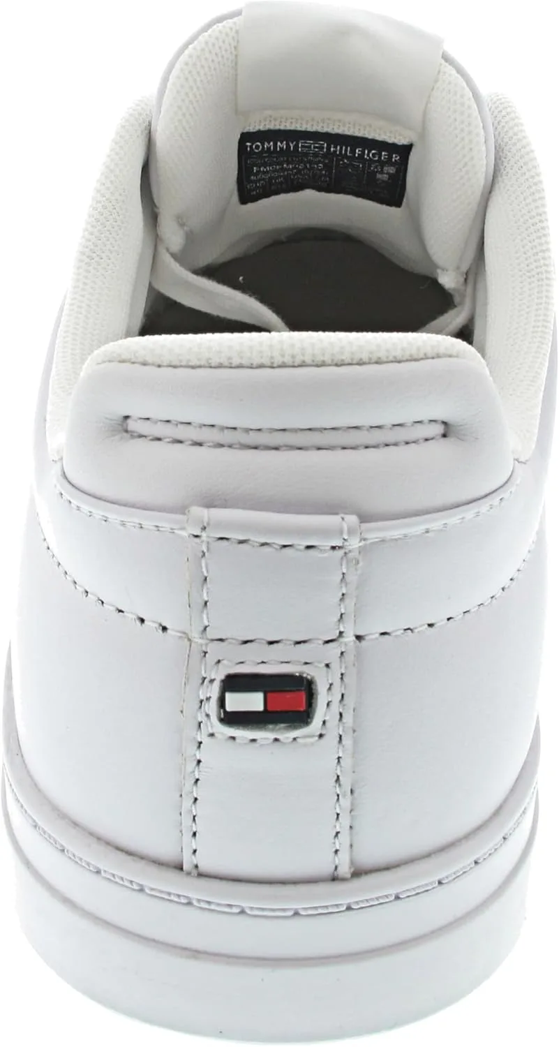 Кроссовки Tommy Hilfiger ICON Court LTH Stripes (низкие, мужские, белые) — фото 2
