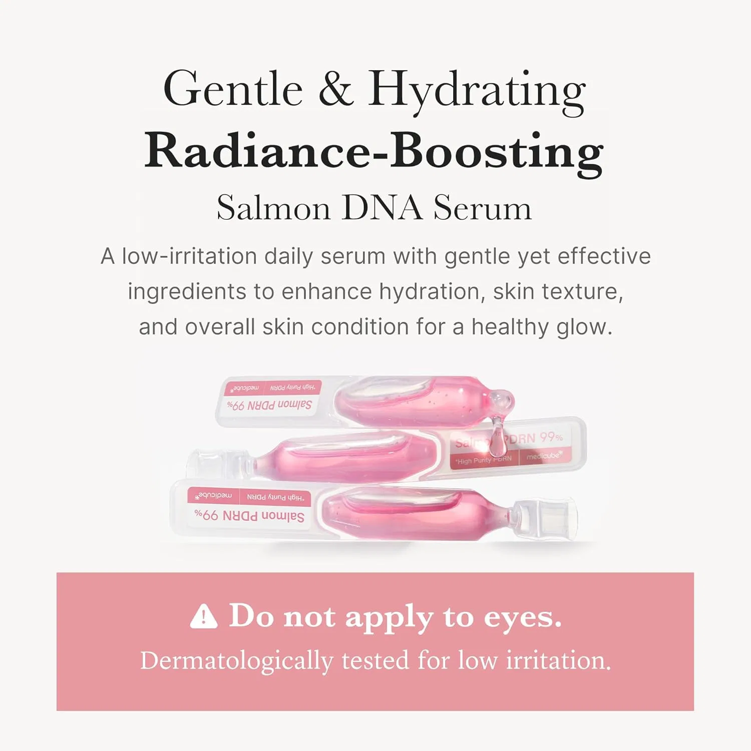 Тоник Medicube — Для лица «Salmon DNA PDRN Pink One-Day Serum» от — фото 4