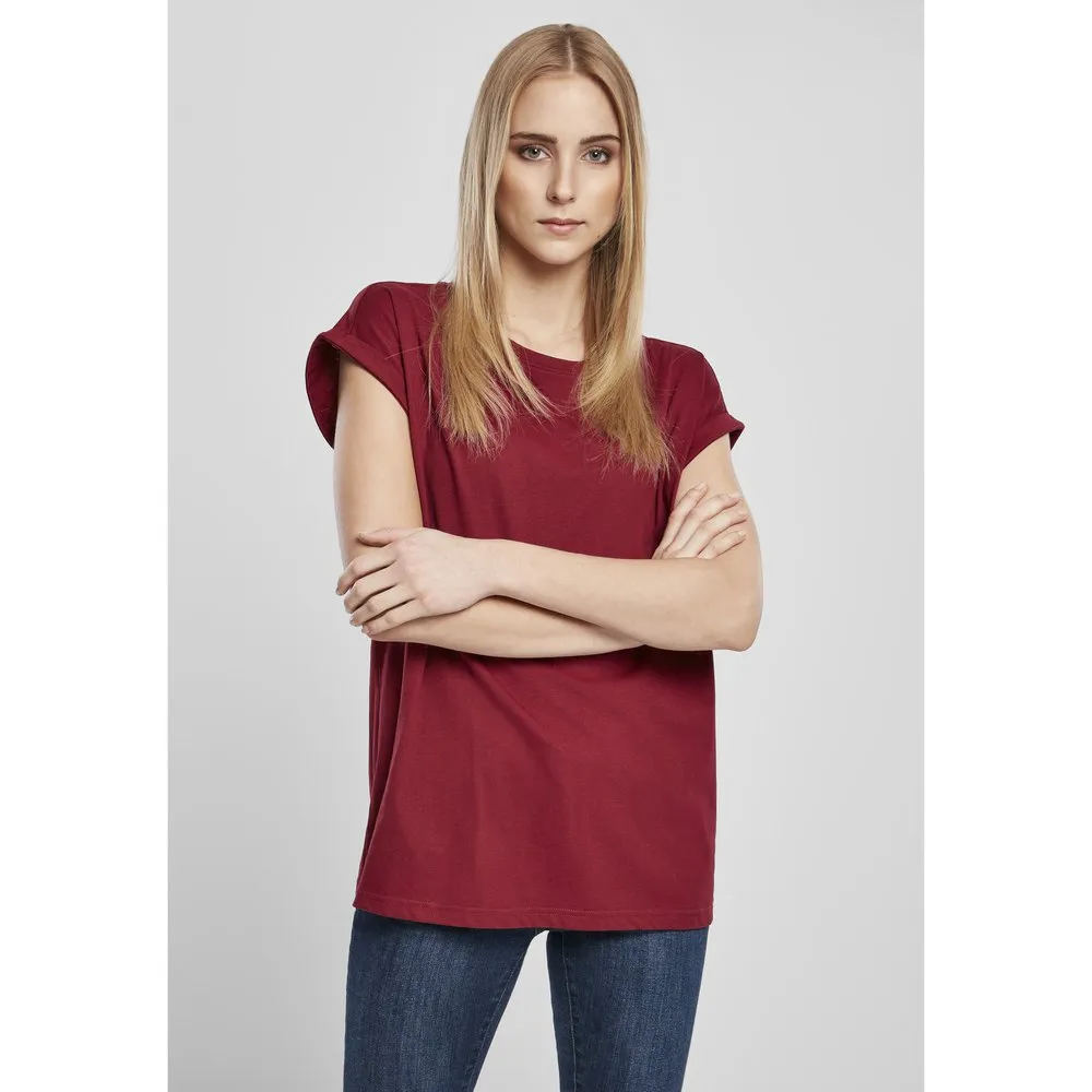 

Футболка Urban Classics Organic Extended Shoulder, красный