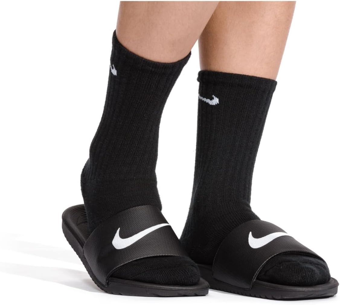 Сандалии Nike Kawa для детей, черно-белый — фото 2