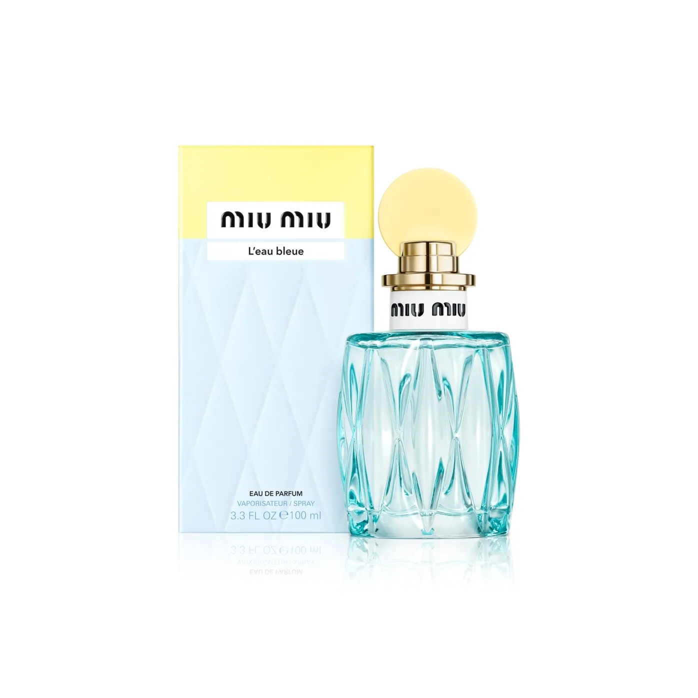 MIU MIU Духи Ming Blue Girlish с ароматом попурри ландыша, жасмина и розы, 100ml[New Version]