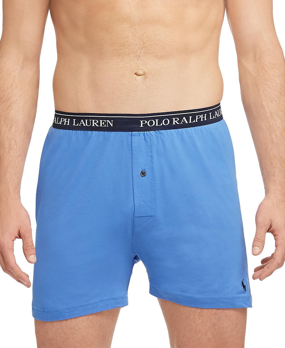 

Набор из 5 мужских хлопковых трикотажных боксеров классического кроя Polo Ralph Lauren
