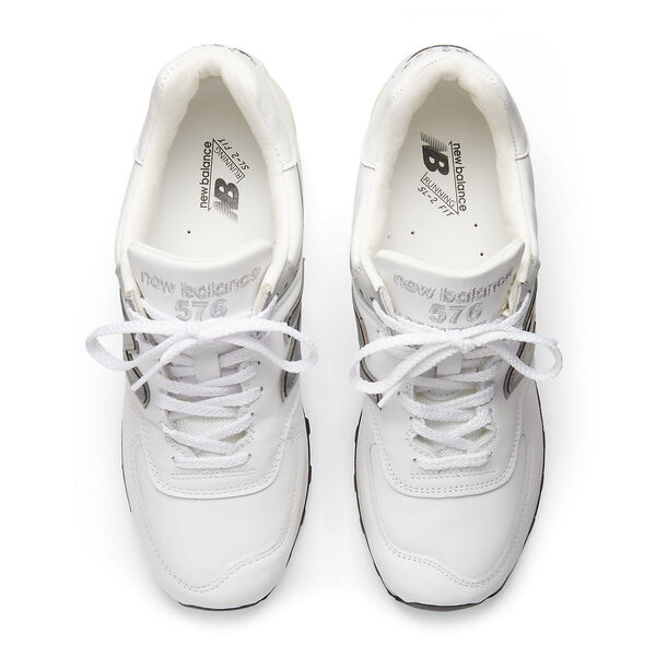 Кроссовки 576 'white' New Balance, белый — фото 3