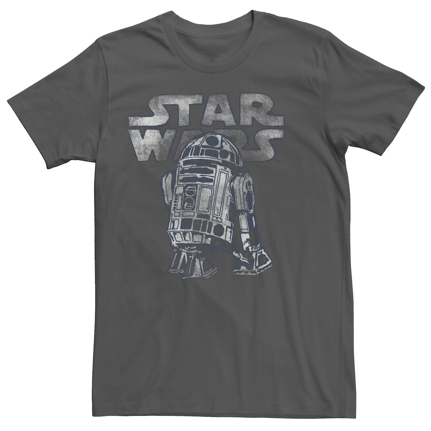 

Мужская футболка в винтажном стиле R2-D2 Star Wars