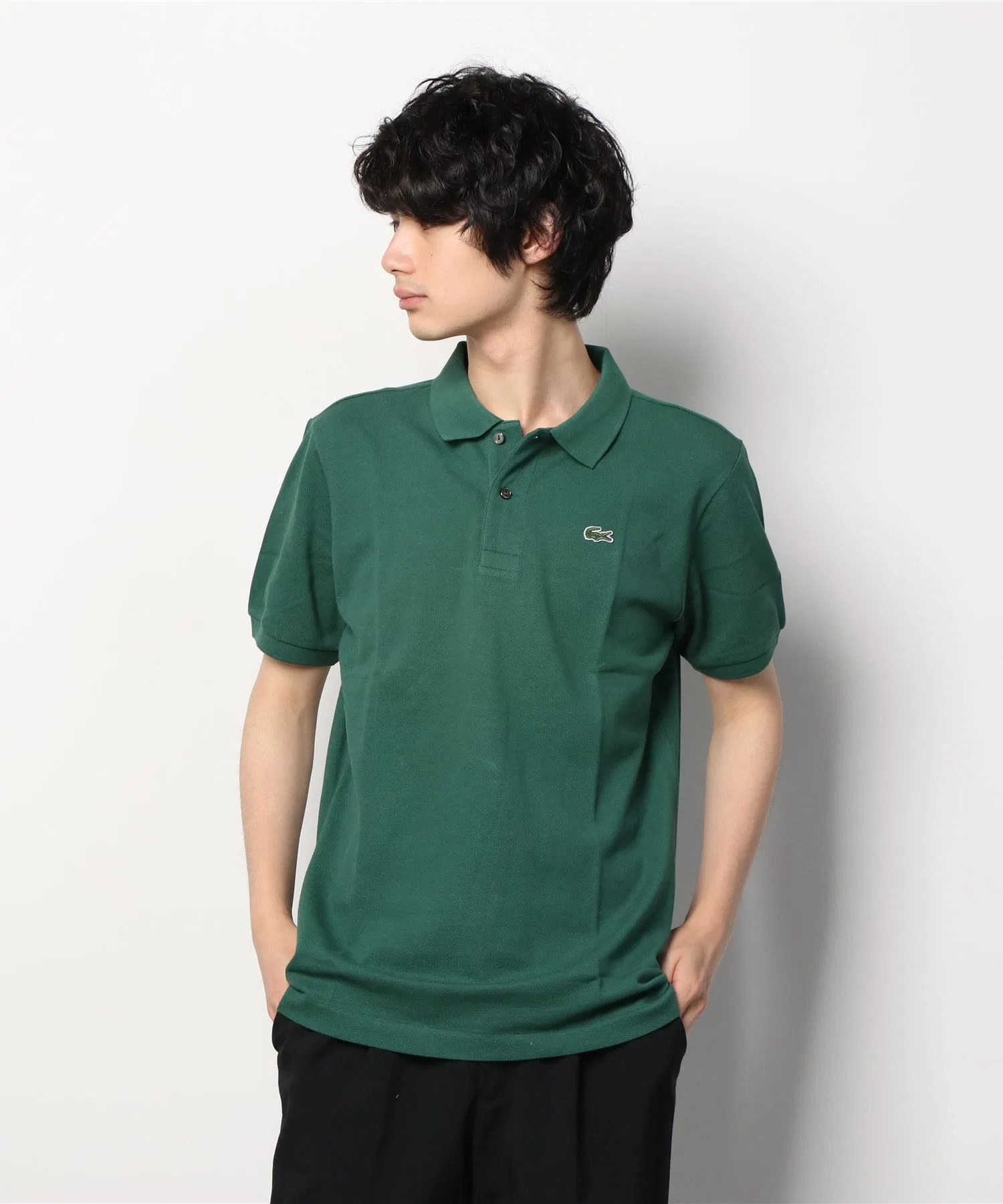 Рубашка поло Lacoste Классическая, унисекс, хлопок — фото 4