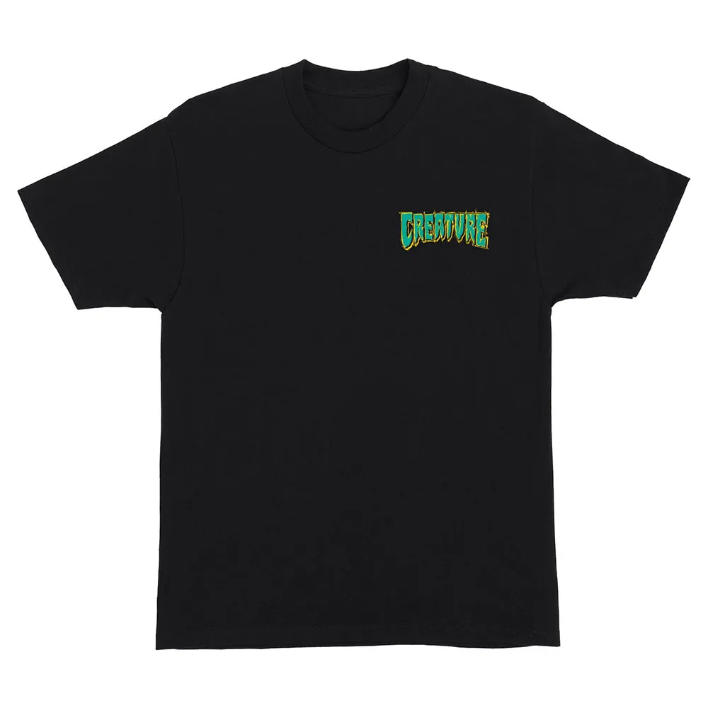 

Футболка с коротким рукавом Creature Logo spill, черный