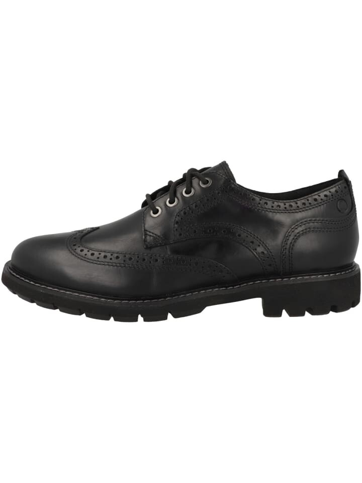 

Туфли на шнуровке Clarks, черный