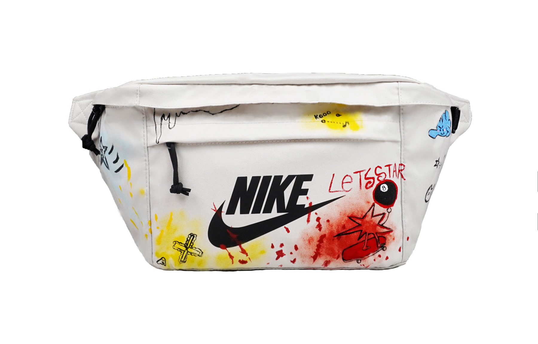 

Nike Односпальный тканевый поясной рюкзак кроссбоди унисекс разноцветный, Multicolor