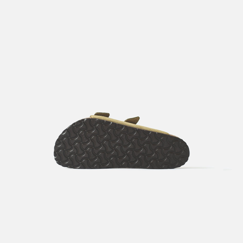 Сандалии Birkenstock WMNS Arizona Suede, серо-коричневый — фото 2
