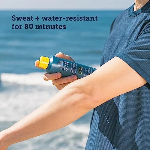 Oars + Alps солнцезащитный спрей для лица и тела SPF 30, широкий спектр, быстро впитывается, легкий, нежирный, без октиноксата и оксибензона, 177 мл, SPF 30 — фото 4