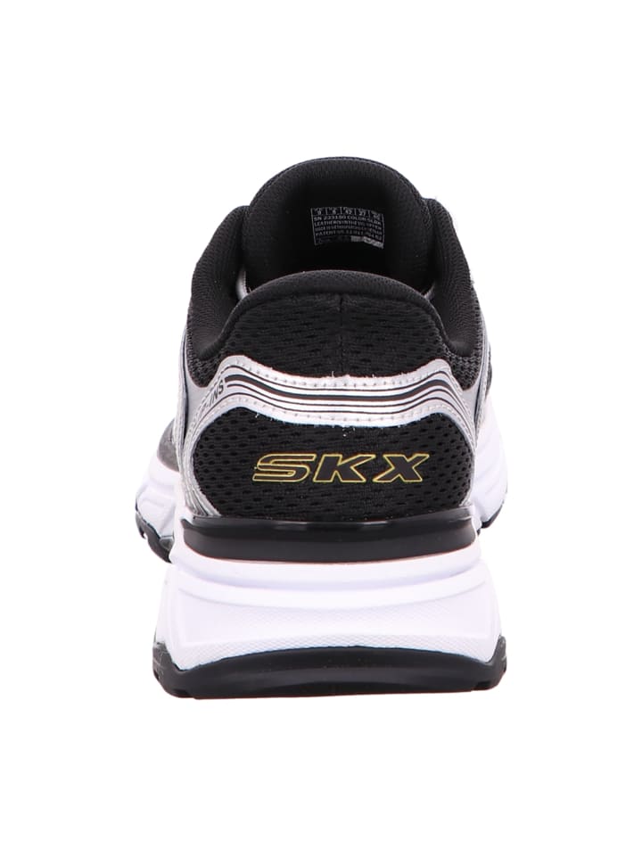 Skechers Серебристые низкие кроссовки — фото 4