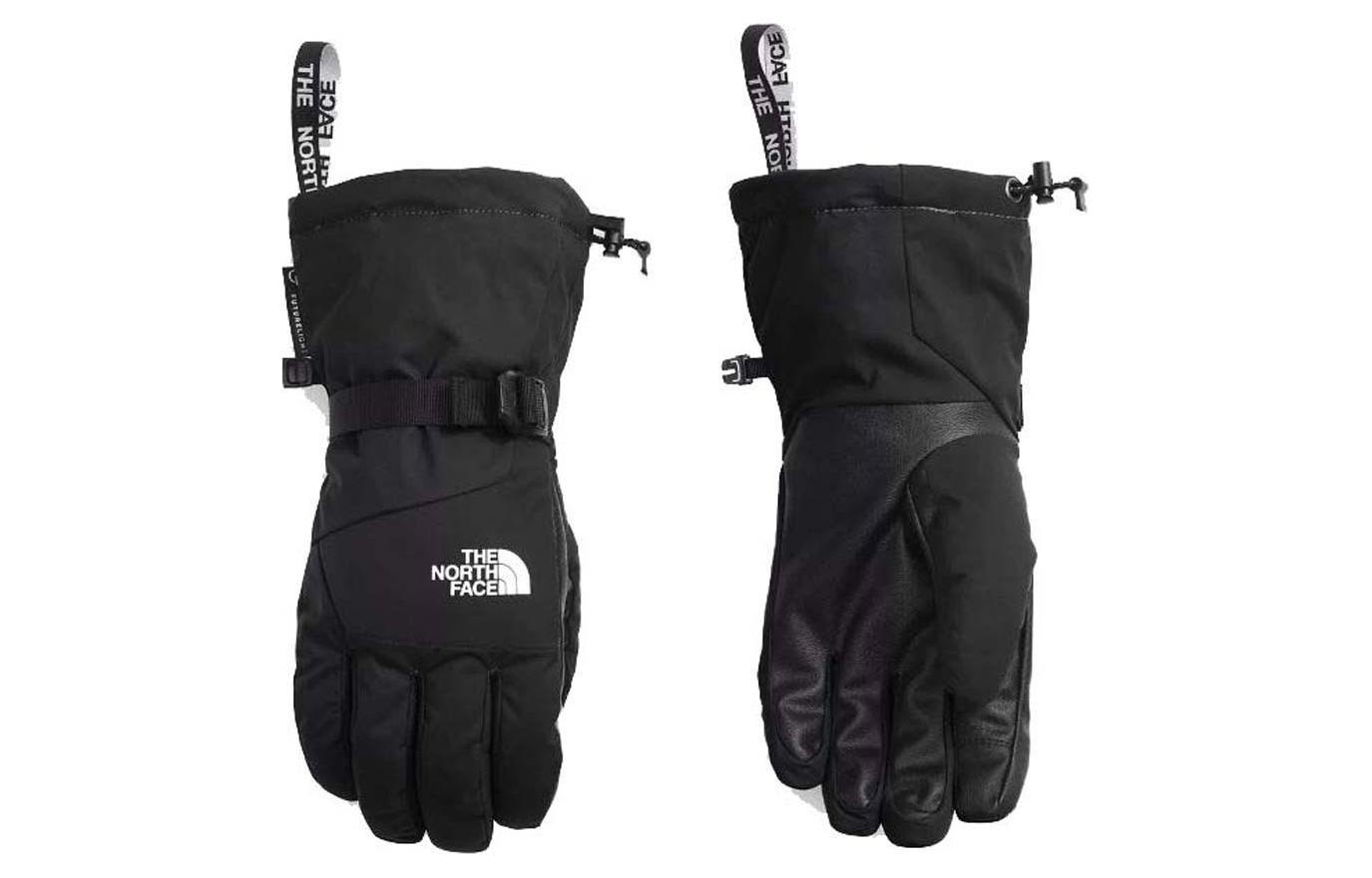 

Полиэстеровые спортивные перчатки мужские черно-серые зеленые THE NORTH FACE