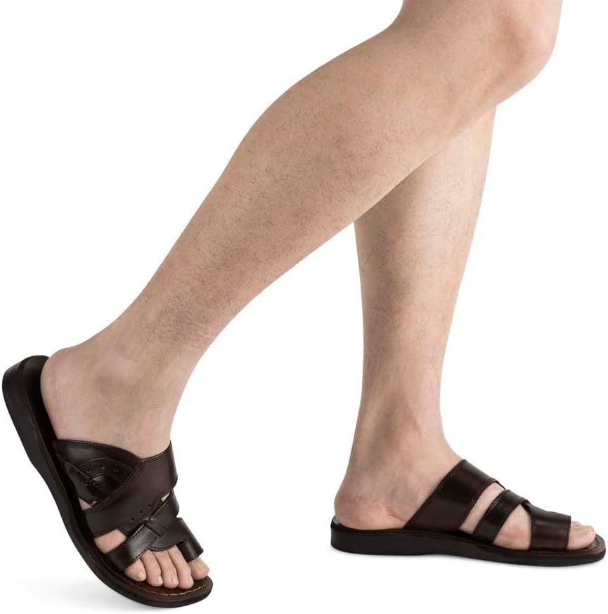 Мужские сандалии Aron Jerusalem Sandals, коричневый — фото 2