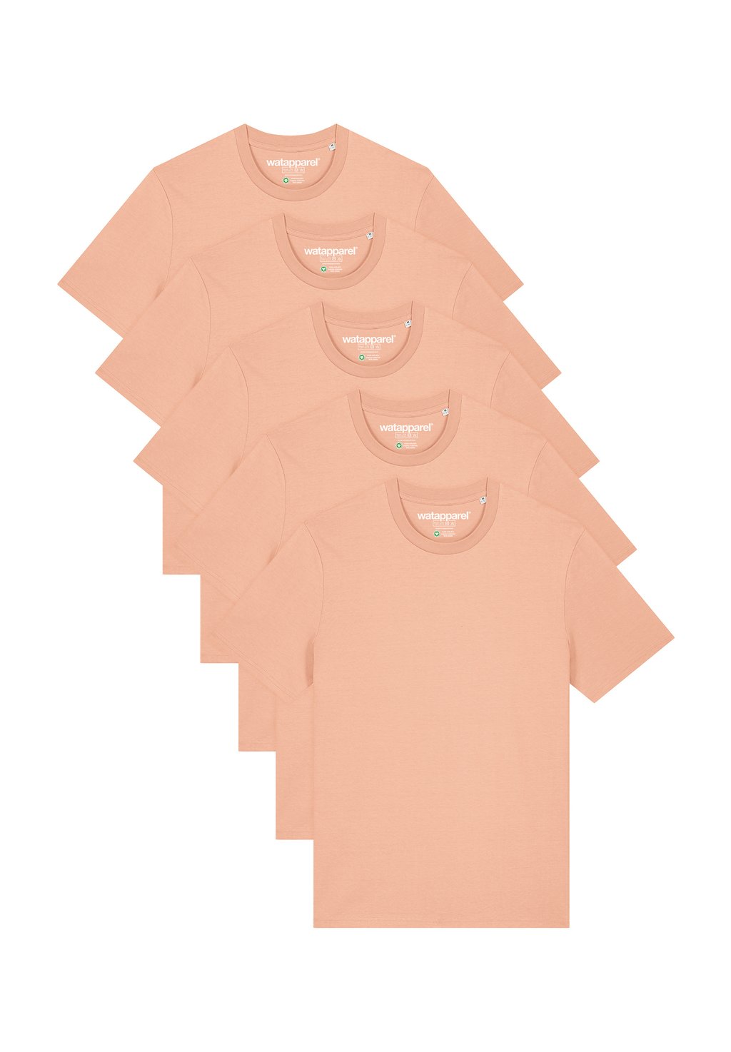 

Базовая футболка 5ER MULTIPACK watapparel, оранжевый