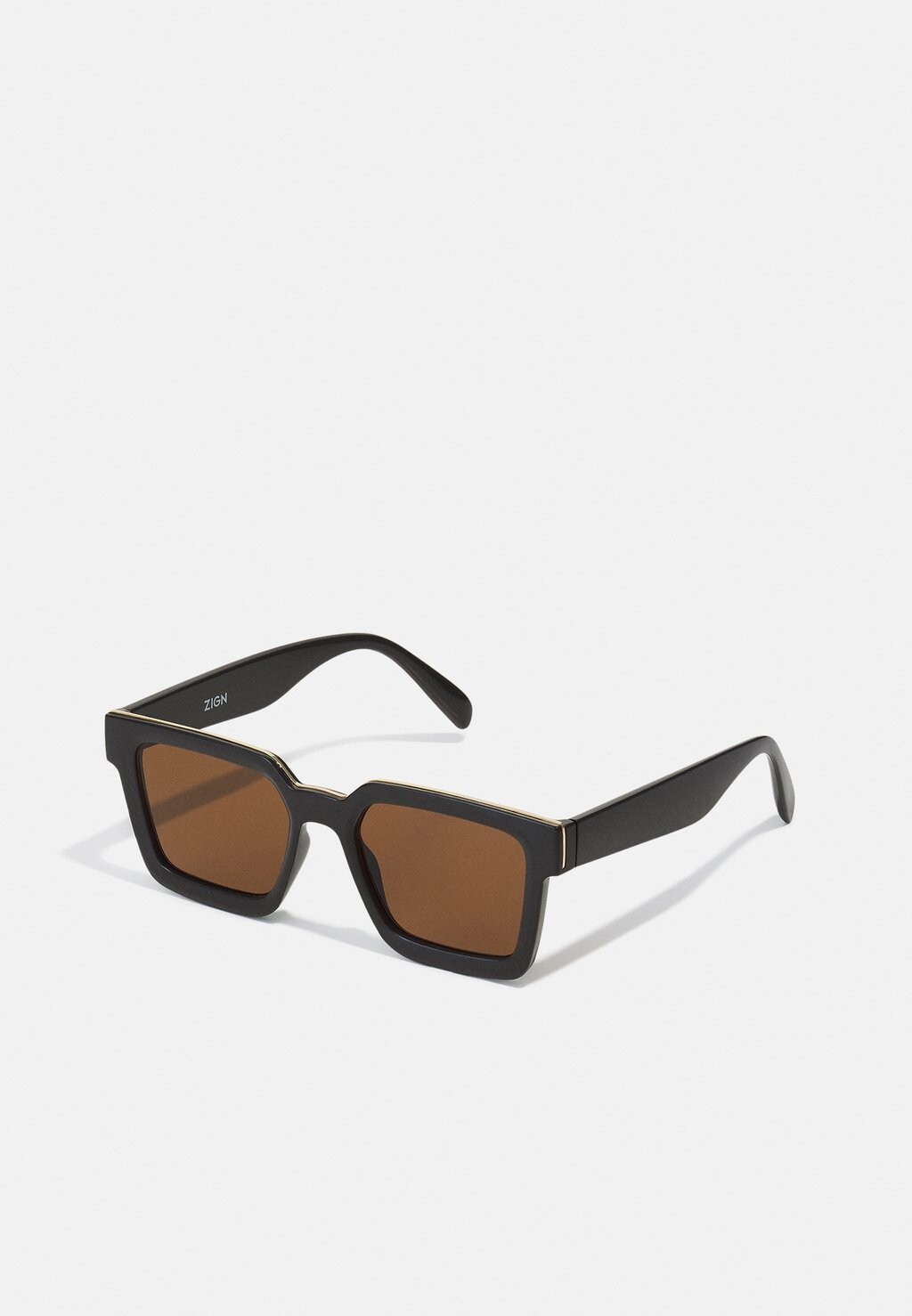

Солнцезащитные очки Unisex Zign, цвет dark brown