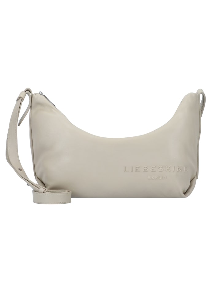 

Сумка через плечо Elvira, кожа, 26 см, молочного цвета LIEBESKIND BERLIN