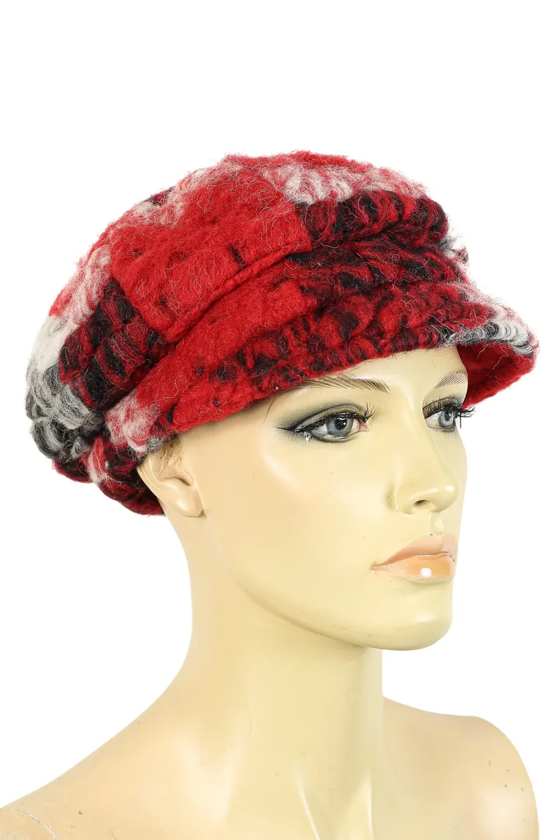 

Кепка COLLEZIONE ALESSANDRO "шерсть", красный
