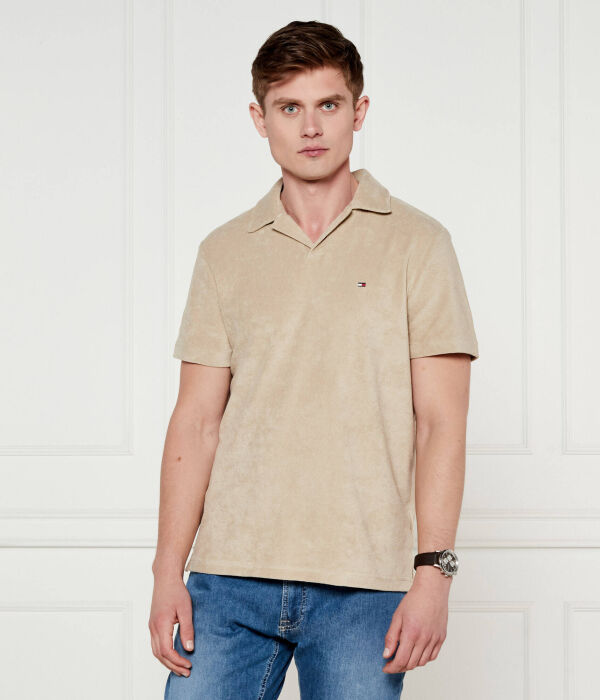 

Рубашка поло Regular fit frotinis audinys Tommy Hilfiger, желтый