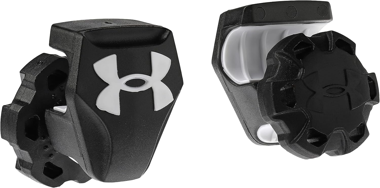

Under Armour мужские овальные солнцезащитные очки Football Visor Clip, Red Black