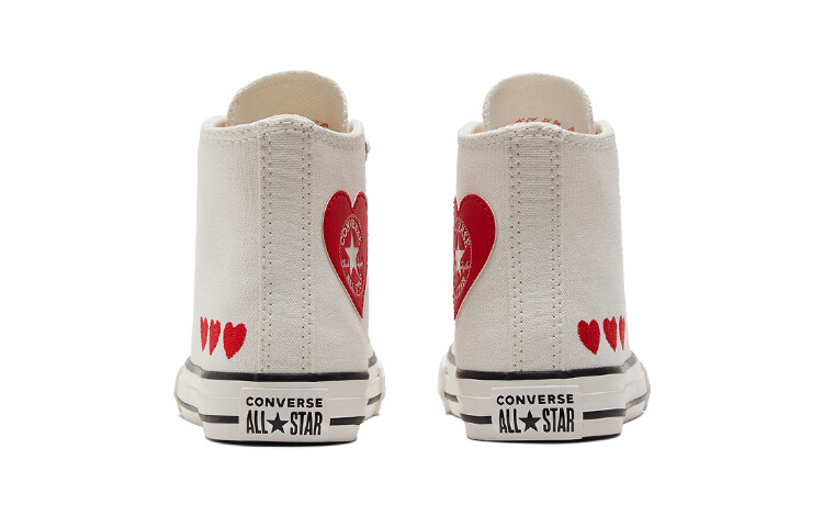 Кеды Converse Chuck Taylor All Star High GS 'Embroidered Hearts' — фото 4