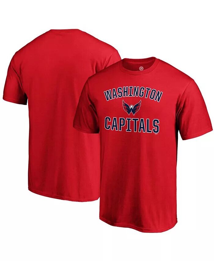 

Мужская красная футболка Washington Capitals Team Victory Arch Fanatics