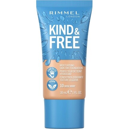

Rimmel London Kind & Free Увлажняющий тональный крем для кожи Rose Ivory 30 мл