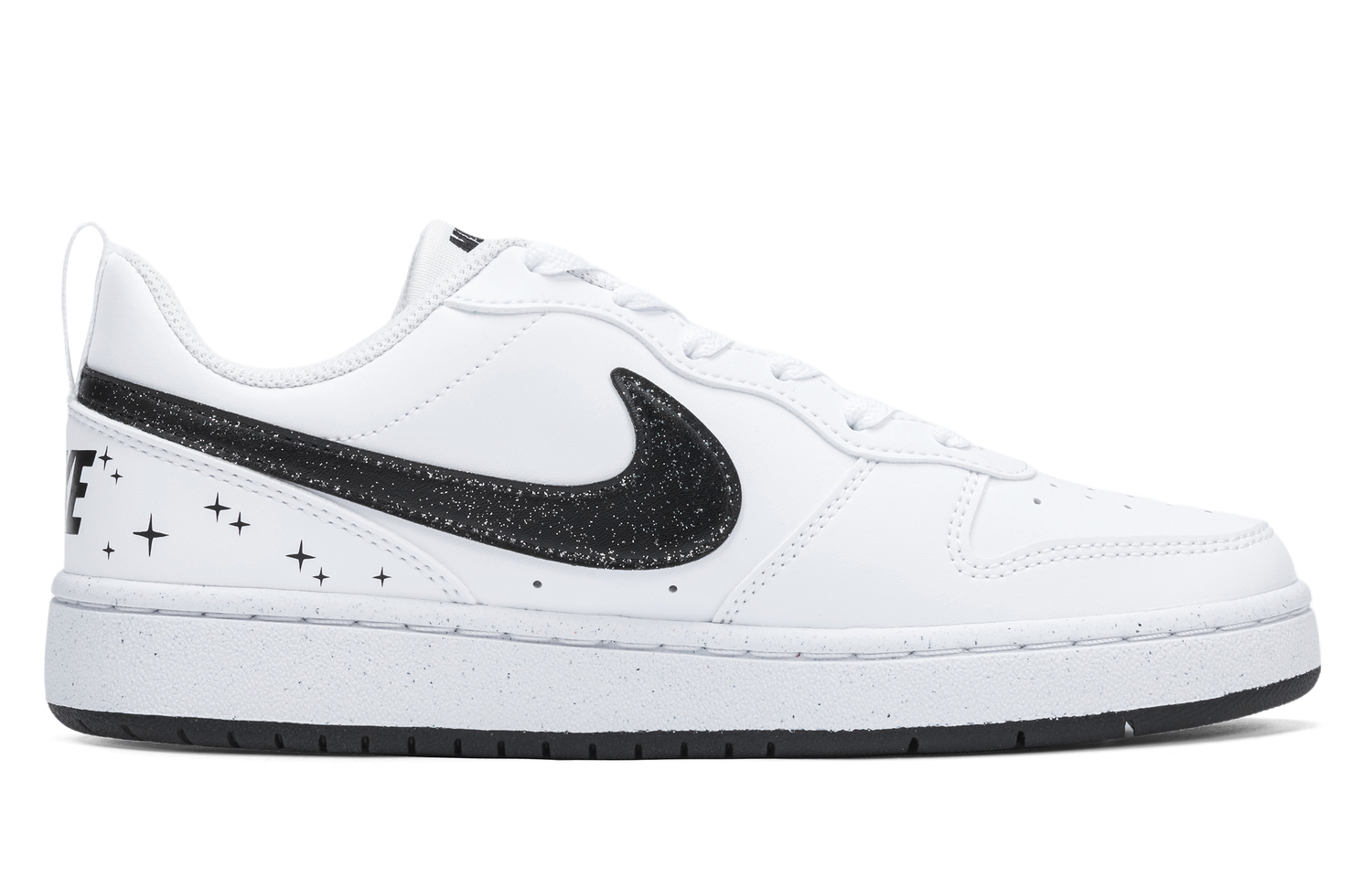Court Borough Slip Resistant, Abrasion Resistant, Lightweight Cushioning, Breathable Low top Nike, белый черный (special shopping bag) — фото 4