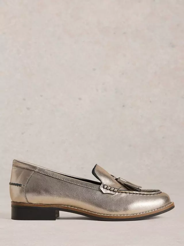 

Лоферы White Stuff Elba Metallic Leather