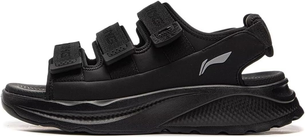 

Сандалии LI-NING SOFT COCA унисекс, удобные, мягкие, дышащие, для отдыха, AGUV001, черный