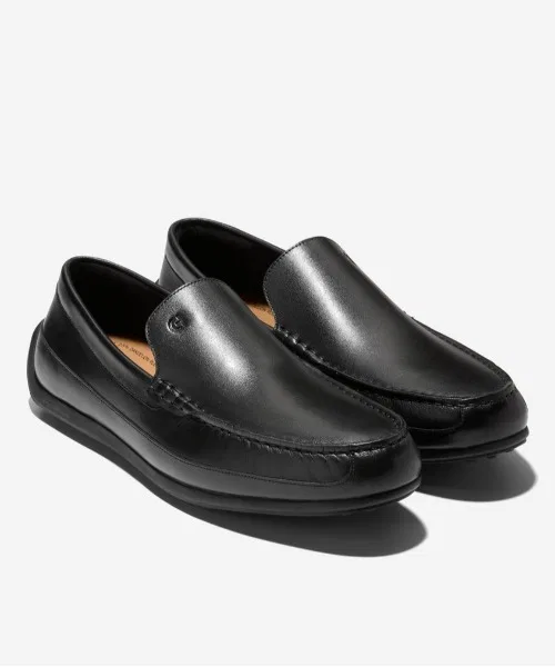 Мужские лоферы Cole Haan Sullivan Grand Venetian Driving Loafers — фото 2