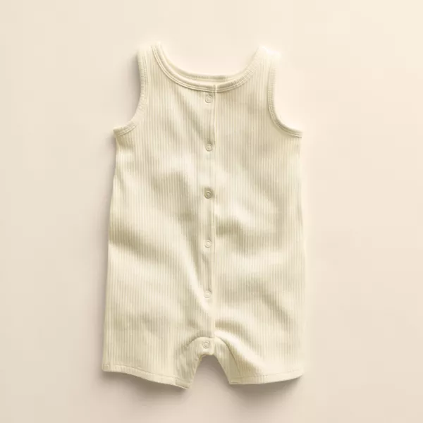

Детский органический комбинезончик Essential Tank Little Co. By Lauren Conrad, белый