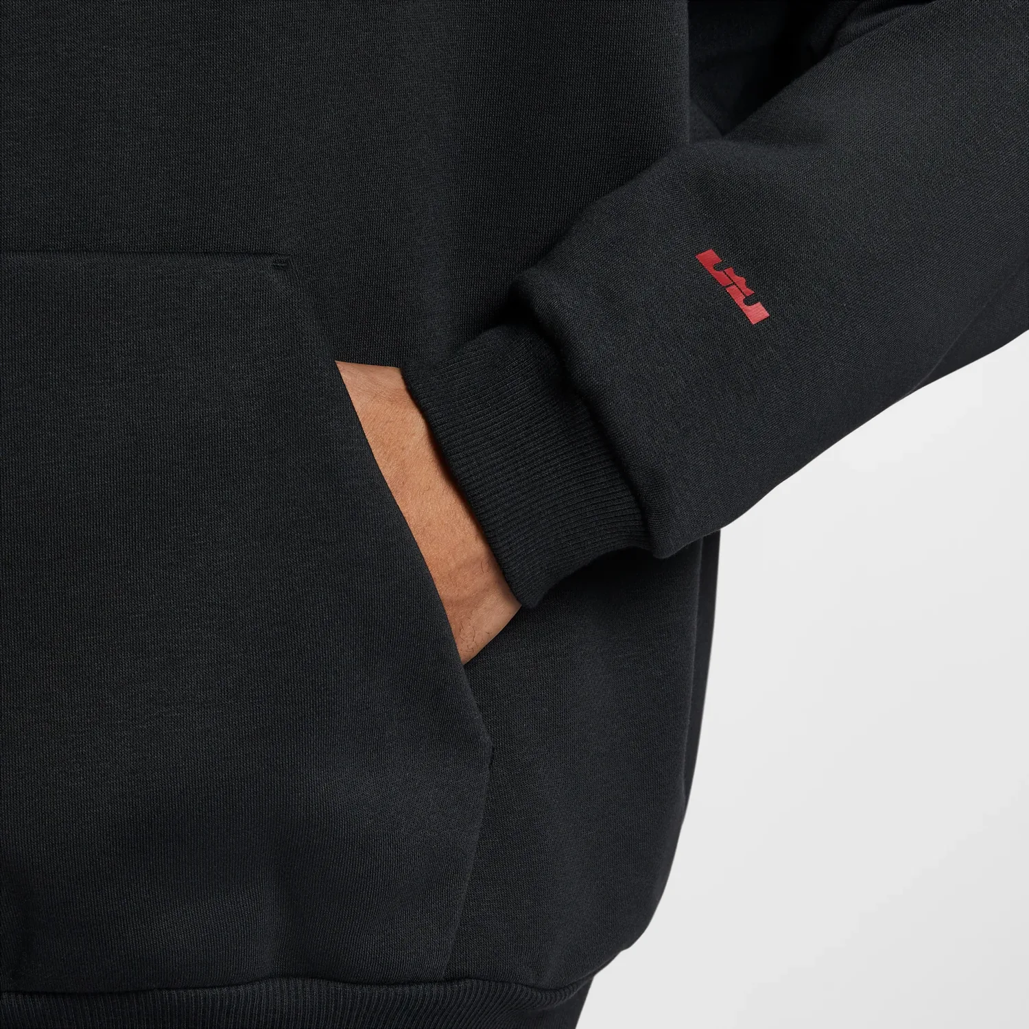 Худи Nike LeBron Therma-FIT, азиатская размерная сетка, модель 'Good Intentions', черный — фото 4