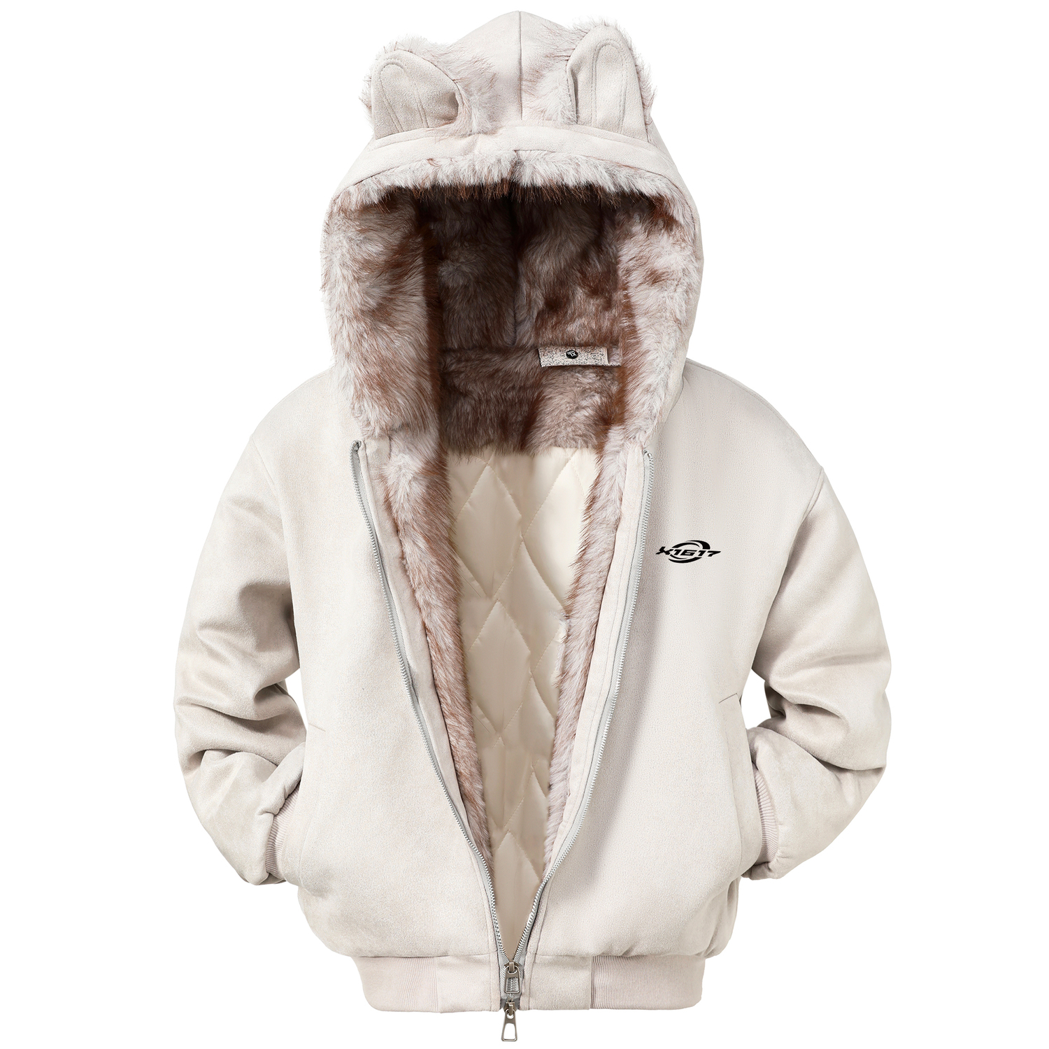

Пуховик Unisex с капюшоном утолщенный бейсбольный пуховик X1617, оранжевый mountain hawk puffer jacket