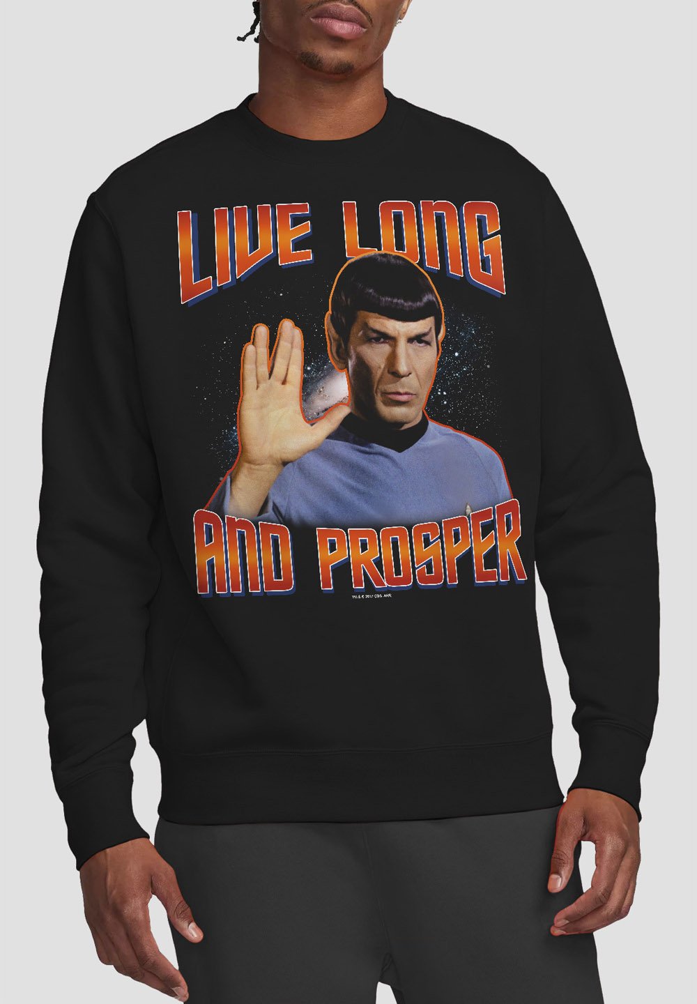 

Толстовка ORIGINAL LIVE LONG AND PROSPER Cotton Soul, черный